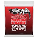Ernie Ball Medium Nickel Wound Electric Guitar Strings, 13-56 Gauge (P02204)