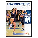 Cathe Friedrich Ripped with Hiit Low Impact HiiT Cardio Workout DVD - Use for Cardio, Low Impact HIIT Workout Training, Weight Loss, and Fat Burning