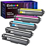 E-Z Ink (TM) Compatible Toner Cartridge Replacement for Brother TN221 TN225 to Use with MFC-9130CW HL-3170CDW HL-3140CW HL-3180CDW MFC-9330CDW (2 Black, 1 Cyan, 1 Magenta, 1 Yellow, 5 Pack)