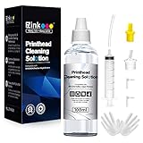 E-Z Ink (TM) Printer Cleaning Kit|Printhead Cleaning Kit|for HP/Epson/Canon/Brother Inkjet Printers WF-7710 WF-3640 7620 8600 8610 8620 WF-2750 WF-2650 ET-2750 ET-2650 Liquid Printers Nozzle (100ml)