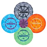 Dynamic Discs Four Disc Prime Burst Disc Golf Starter Set | Trespass Distance Driver | Escape Fairway Driver | EMAC Truth Midrange | Judge Disc Golf Putter | Frisbee Golf Set