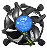 CPU Cooler with Aluminum Heatsink & 4-Pin PWM 3.5-Inch Fan with Pre-Applied TRONSTORE Thermal Paste for Intel Core i3 i5 i7 i9 Socket 1200 1151 1150 1155 1156 Desktop PC Computer (TS2)