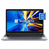 CHUWI 14.1'' Windows 11 Laptop HeroBook Pro+, 6GB RAM 128GB SSD, Intel Celeron N4020, Up to 2.8GHz, 1920x1080 FHD Display, 1TB SSD Expand, Slim Notebook PC, 2.4G+5G WiFi| BT4.2 | TF Card