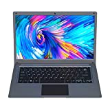 BOCCONI 14.1 inch Ultra-Thin Laptops for Sale Full HD 1920x1080 IPS Display Intel N3350 4GB RAM 64GB Notebook Computer Windows 10 Cheap Laptop for Students Home School Office Business Working (Gray)
