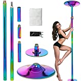 Omeo Dancing Pole Kit - Dance Pole for Home - Spinning Pole Dancing Pole for Home - Dancing Pole Spinning - Portable Adjustable w/Extension & Toolkit - Perfect for Fitness Clubs & Home