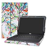 Alapmk Protective Case for 11.6' Dell Inspiron Chromebook 11 2-in-1 3181/Chromebook 11 3181/Chromebook 3100 Education 2-in-1 &Dell Latitude 11 2-in-1 3190 Education/3190 Education Laptop,Love Tree