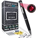 SIRGAWAIN [Upgraded 2023] Mini Spy Camera Hidden Camera Pen 1080p - Small Nanny Cam Spy Pen Camera Full HD Video or Picture Taking - Secret Camera with Wide Angle Lens, Rechargeable