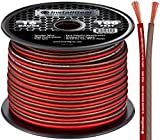 InstallGear 16 Gauge Speaker Wire OFC Oxygen-Free Copper, 100-feet