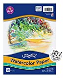 UCreate Watercolor Paper, White, Package, 140 lb., 9' x 12', 50 Sheets