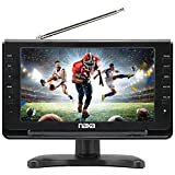 Naxa Electronics NT-110 10-inch Portable TV & Digital Multimedia Player with Car Package, Compatible with USB, SD Cards