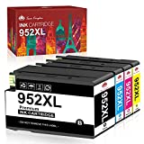 Toner Kingdom Remanufactured Ink-Cartridge Replacement for HP 952 XL 952XL Ink Cartridges for HP Officejet 8700 8702 8710 8730 7740 8720 8210 8216 8745 7720 8200 8736 8734 Printer Ink(4-Pack)