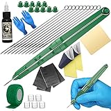 Wormhole Tattoo Kit Pen Kit DIY Tattoo Tool Kit Tattoo Kit Tiny Home Tattoo Kit with Ink Tattoo Needles Tattoo Supplies TK120