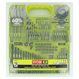 Ryobi A98901G 90 Piece Drilling and Driving Kit for Wood, Metal, Plastic, and Masonry