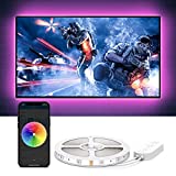 Govee TV LED Backlights, App Control TV LED Strip Lights, 7 Scene Modes & DIY Mode, 6.56FT Easy Installation USB LED TV Lights for 40-60 inch TVs, Computer, Bedroom, Gaming Monitor