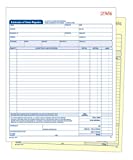 Adams Auto Repair Estimate Book, 2-Part, Carbonless, White/Canary, 8-3/8 x 10-11/16 Inches, 50 Sets per Book (D8104)