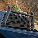 ARIES 1110107 AdvantEDGE Black Aluminum Truck Headache Rack Cab Protector, Select Ford F-250, F-350 Super Duty