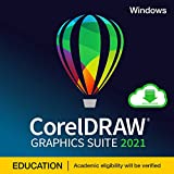 CorelDRAW Graphics Suite 2021 | Education Edition | Graphic Design Software for Professionals | Vector Illustration, Layout, and Image Editing [PC Download]