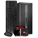 HP Workstation PC Desktop Computer | Editing and Design | AMD FirePro W5100 4GB GPU | Intel Core i5 Processor | 1TB SSD + 4TB HDD Storage, 16GB RAM, WiFi + Bluetooth, Windows 10 Pro (Refurbished)