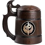 Brotherhood Of Steel Beer Mug, Fallout Beer Stein, Custom Video Gamer Beer Stein, Geek Gift, Personalized Beer Tankard, Gift for Men, Gift for Him