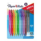 Paper Mate InkJoy 100RT Retractable Ballpoint Pens, Medium Point, Assorted, 20 Pack (1951396)