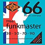 Rotosound FM66 Swing Bass 66 Stainless Steel Funkmaster Bass Guitar Strings (30 50 70 90)