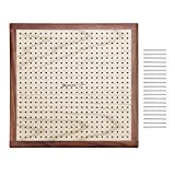 Yarn Mania - Premium Blocking Boards for Knitting with Grids - Handcrafted Wood Crochet Blocking Board (13 inches)