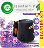 Air Wick Essential Mist Starter Kit, Diffuser + 1 Refill, Lavender and Almond Blossom, Air Freshener, Essential Oils