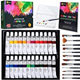 Watercolor Paint Set for Adults - Professional Watercolor Set with Water Color Paints | Watercolor Paint Kit Supplies Painting Set for Adults | Painting Kit For Adults, Kids and Beginners
