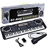 SEMART Keyboard Piano For Kids Portable Electric Digital Piano keyboards Musical instruments Toy multi-function w/Microphone Birthday Christmas Gift for kids children