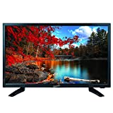 SuperSonic SC-2411 LED Widescreen HDTV & Monitor 24' Flat Screen with USB Compatibility, SD Card Reader, HDMI & AC/DC Input: Built-in Digital Noise Reduction (DC Cable not Included)