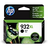 Original HP 932XL Black High-yield Ink Cartridge | Works with HP OfficeJet 6100, 6600, 6700, 7110, 7510, 7610 Series | CN053AN
