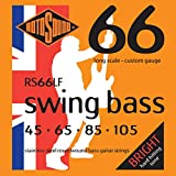 Rotosound RS66LF Swing Bass 66 Stainless Steel Bass Guitar Strings (45 65 85 105)