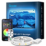 Govee TV LED Backlight, 10ft LED Lights for TV Works with Govee Home APP and Remote, Music Sync, DIY and Multiple Dynamic Scene Modes, RGB Color Changing TV Backlights for 46-60 inch TV, USB Powered