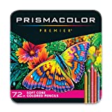 Prismacolor Premier Colored Pencils | Art Supplies for Drawing, Sketching, Adult Coloring | Soft Core Color Pencils, 72 Pack