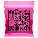 Ernie Ball Super Slinky Nickel Wound Electric Guitar Strings 3-pack, 9-42 Gauge (P03223)