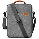 Inateck Tablet Case Shoulder Bag Compatible with iPad Pro 11 2020/ iPad Air 4 10.9 inch/iPad 10.2 inch with Keyboard, 10.9 iPad Air M1 2022 iPad Pro 11 M2 2022, Carrying Bag for iPad Pencil, Cables
