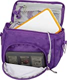 G-HUB Game & Console Travel Bag for Nintendo DS (Fits all Foldable Screen Versions including: Original DS / DSi / DS Lite / 3DS / 3DS XL / New 3DS / New 3DS XL) Purple