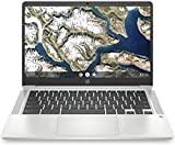 HP Chromebook - 14a-na0023cl Everyday Value Laptop (Intel Celeron N4000 2-Core, 4GB RAM, 64GB eMMC, Intel UHD 600, 14.0' Full HD , WiFi, Bluetooth, Webcam, 1xUSB 3.1, Chrome OS) (Renewed)