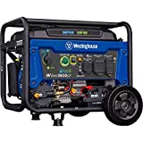 Westinghouse 4650 Watt Dual Fuel Portable Generator, Remote Electric Start with Auto Choke, RV Ready 30A Outlet, Gas & Propane Powered, CARB Compliant