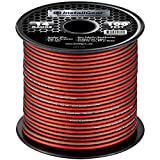 InstallGear 14 Gauge Speaker Wire OFC Oxygen-Free Copper, 100-feet