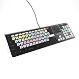 Editors Keys Avid Pro Tools Keyboard for PC | Fully Backlit Windows Shortcut Keyboard | Genuine Keyboard