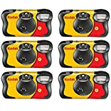 Kodak Fun Saver Single Use Camera (6-Pack) Bundle (6 Items)