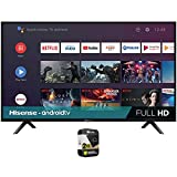 Hisense 43H5500G 43 Inch H55 Series FHD Full HD Smart Android TV with DTS Studio Sound Bundle with Premium 2 YR CPS Enhanced Protection Pack