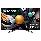 Hisense ULED Premium 65U8G QLED Series 65-inch Android 4K Smart TV with Alexa Compatibility, 1500-nit HDR10+, Dolby Vision IQ & Atmos, 120Hz, HDMI 2.1,Bluetooth, Wi-Fi, USB, Ethernet, Game Mode Pro
