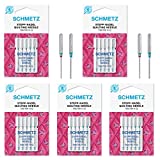 Schmetz Assorted Quilting Sewing Machine Needles 130/705H-Q Sizes 75/11 and 90/14