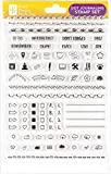 Dot Journaling Clear Stamp Set (60 Individual Stamps)