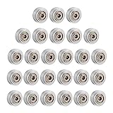 SIMAX3D 26PCS 3D Printer Wheel,Polycarbonate Plastic POM Rolle Linear Bearing for Creality CR10, Ender 3, Anet A8, Artillery X1