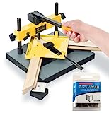 Logan Graphics Model F300-1 Studio Frame Joiner with One Package of 200 Logan 3/8 (10mm) V-nails Logan Framing Tool Hardware