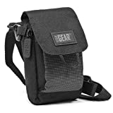 USA Gear Compact Digital Camera Case for Point and Shoot Cameras - Compatible with Panasonic Lumix LX10, ZS100, Canon Powershot ZS720, G7 Mark II and More - Accessory Storage & Shoulder Strap