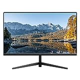 Computer Monitor, 22 Inch FHD 1080P Thin LED Screen Monitor, 75Hz Refresh Rate with HDMI VGA and Audio, VESA Compatible, Eye Care, Use for Home & Office